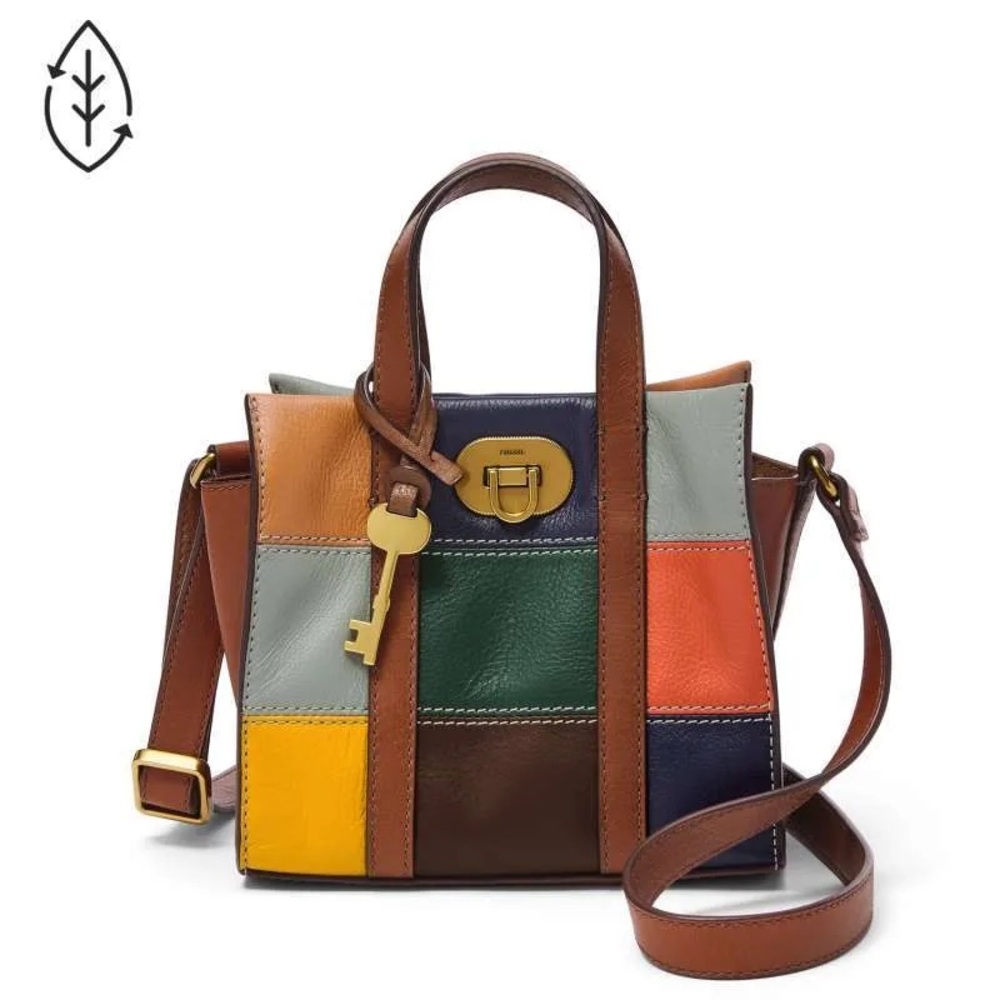 ISO‼️Fossil Patchwork Carmen Mini Bag